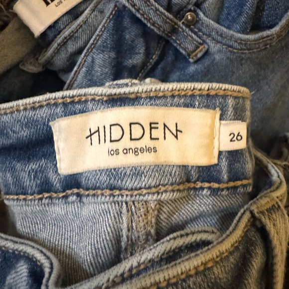 Women's Classic Blue Skinny,flared leg jeans sz 27Hidden,flying monkey Bulk lot - Picture 3 of 9